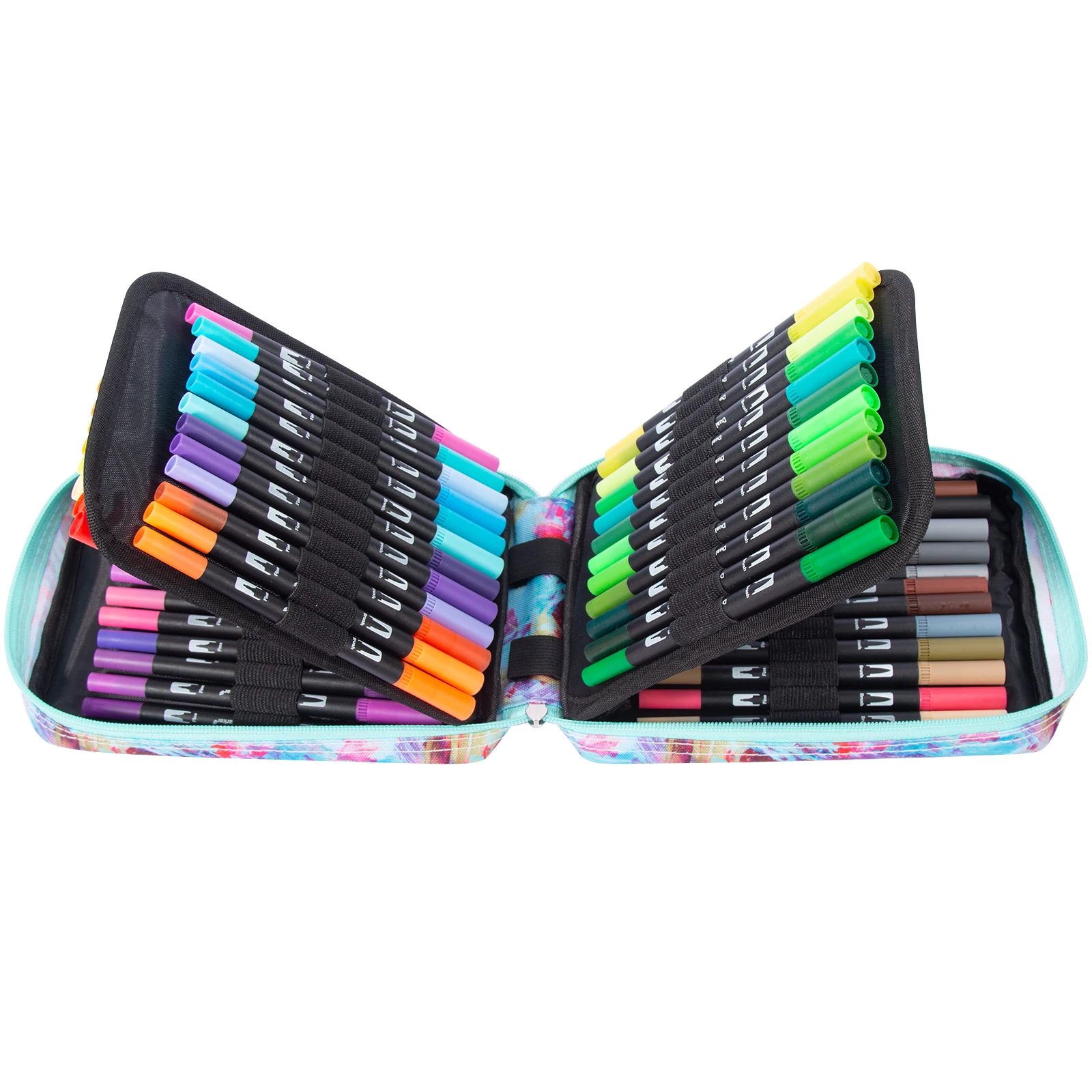 Fine Point and Brush Tip 72colors  Dual Brush Marker Pens