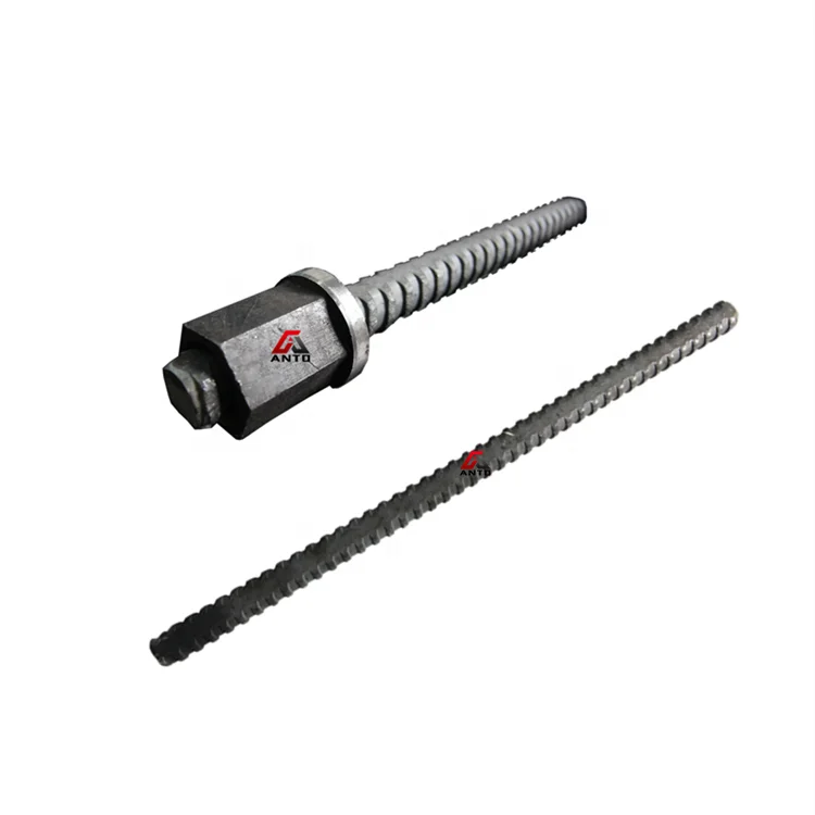 
High Quality 16mm Rebar Rock Bolt High Strength Full Threaded Steel Rock Anchor Bolt for Coal Mine 