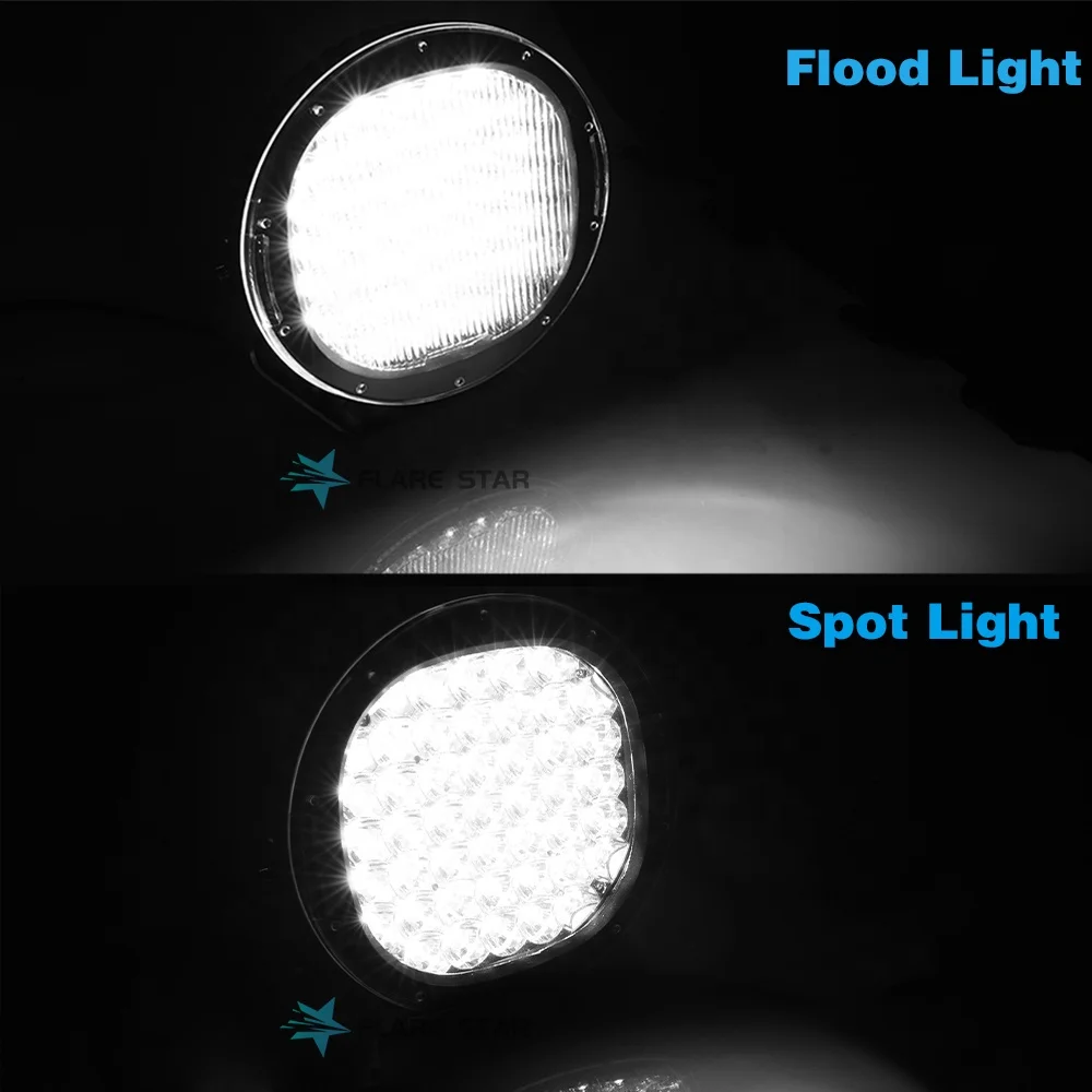 9inch 185W LED Round Work light , Spot HeadLight Offroad car Truck Lamp Decorative lights,4X4 off-road driving lights