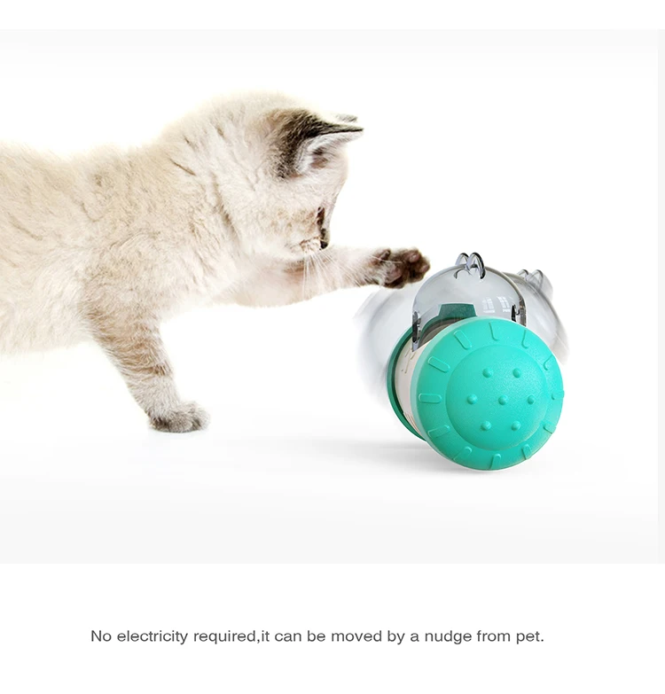 Wholesale Dog Slow Feeder Balance Car Toys Dispenser Plastic Pet Interactive Ball Toy