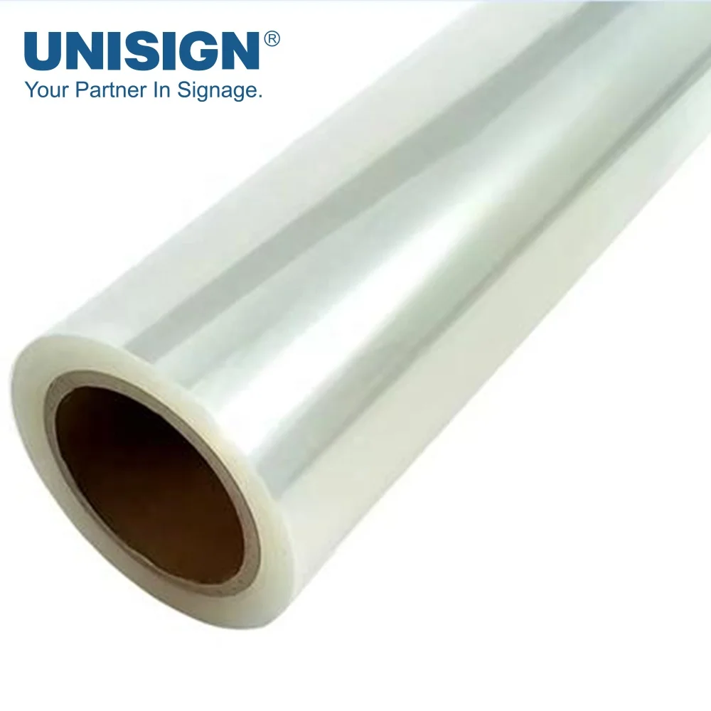 Strong Viscosity Self Adhesive Printing Transparent Decals Super Clear Vinyl Sticker For Window Glass Advertising Sticker