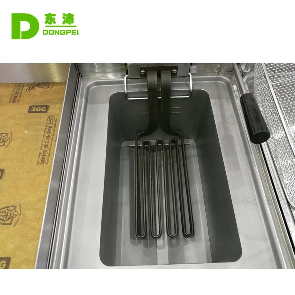 commercial turkey fryer 1 tank 1 basket countertop chicken fryer