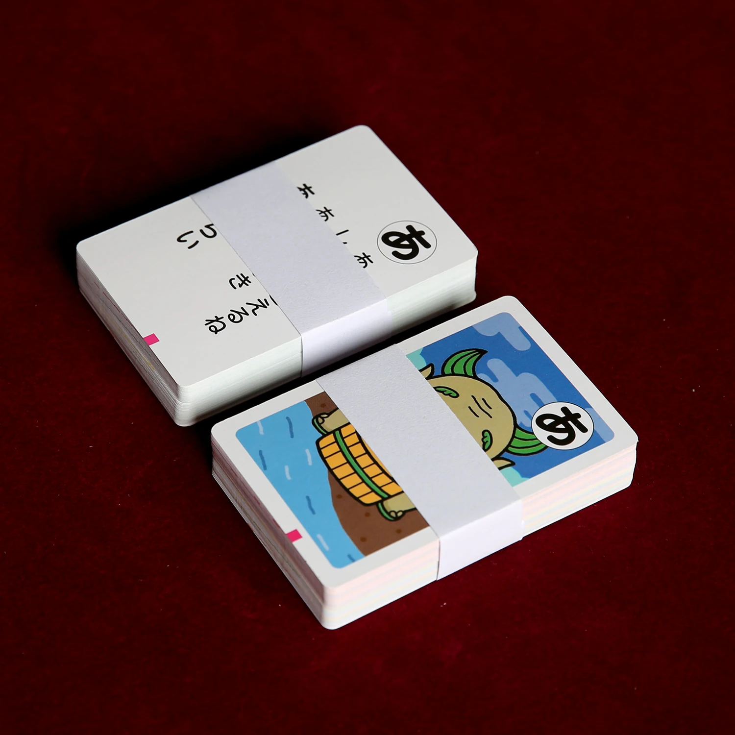 Japanese monster kids game educational cards baby game playing cards toys