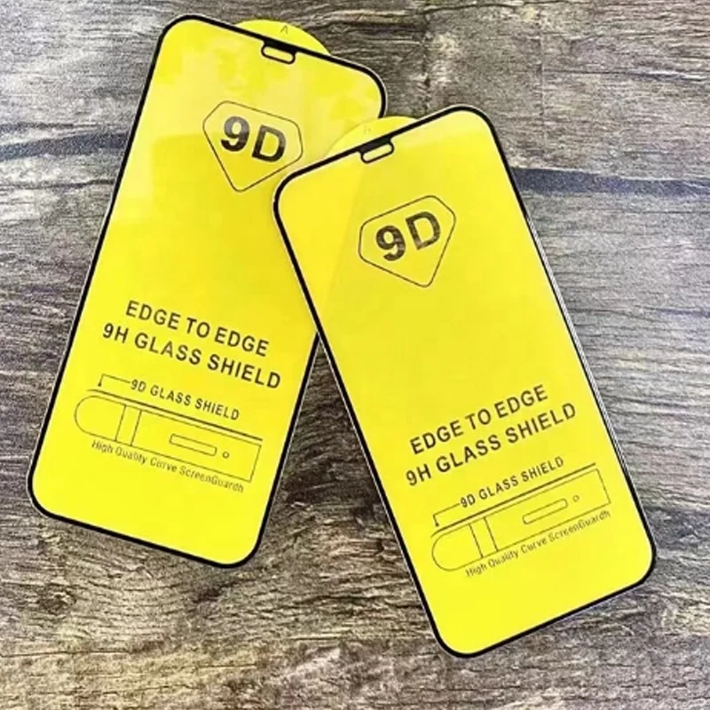 9H High clear Anti-scratch 0.33mm 9D Screen Protector for iPhone 11 12 13 14 Pro Max 9D tempered glass for various model