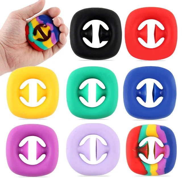 
Amazon Top Sell Stress Reliever Fidget Toy Squeeze Grab Sensory Popper Fidget Silicone Hand Grip Fidget Toy For Kid Adult 