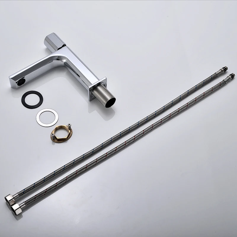 Lusa High quality One Hole Mixer Tap Deck Mount Tap Single Handle Lavatory Basin Vanity Sink Faucet Bathroom Faucet