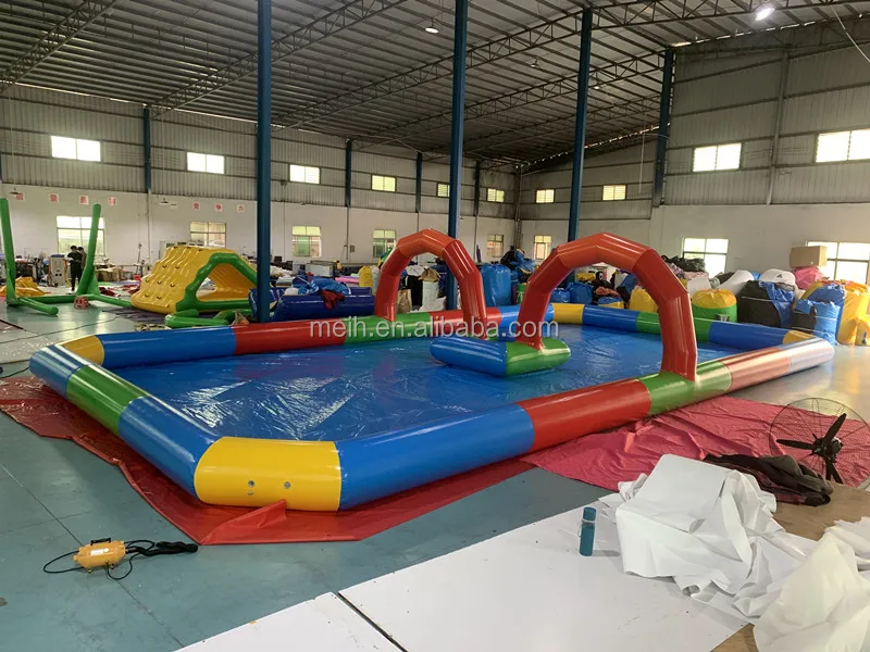 HOT SALE High Quality outdoor inflatable race track for bumper car
