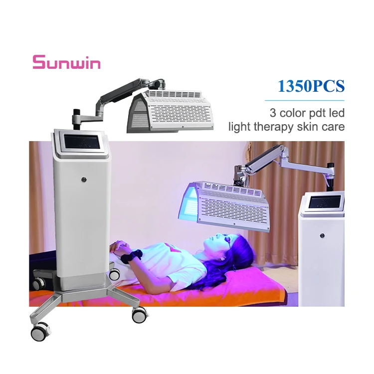 Enhanced Skin Care LED PDT Photodynamic Therapy Beauty Device for Acne Treatment featuring Infrared Red LED with 3 Color Options