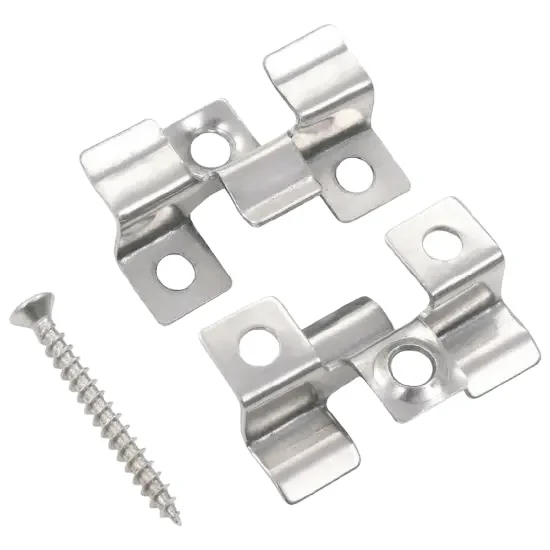 WPC Decking fastener with screws Composite Decking Clips For outdoor decking
