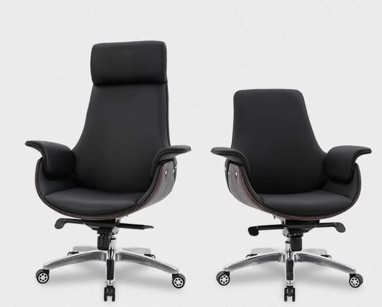 Заводские дешевые офисные вращающиеся стулья из натуральной кожи для руководителя офиса роскошное офисное кресло