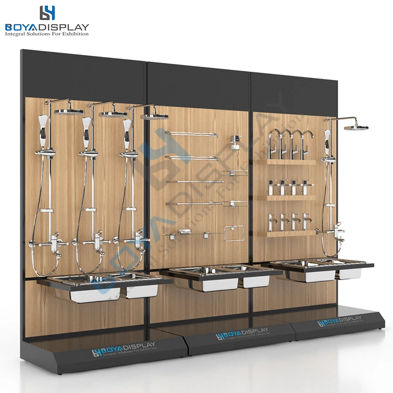 Customized Shower Head New Arrive Tap Design Toilet Exquisite Bathroom Ware Kitchen Sink Faucet Display Rack Stand