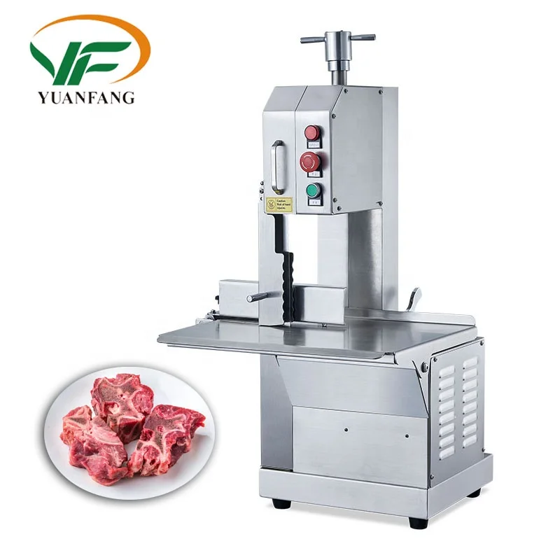 Factory outlet stainless steel Commercial Frozen Meat  Fish  chicken meat bone saw machine beef cutter bonesaw machine