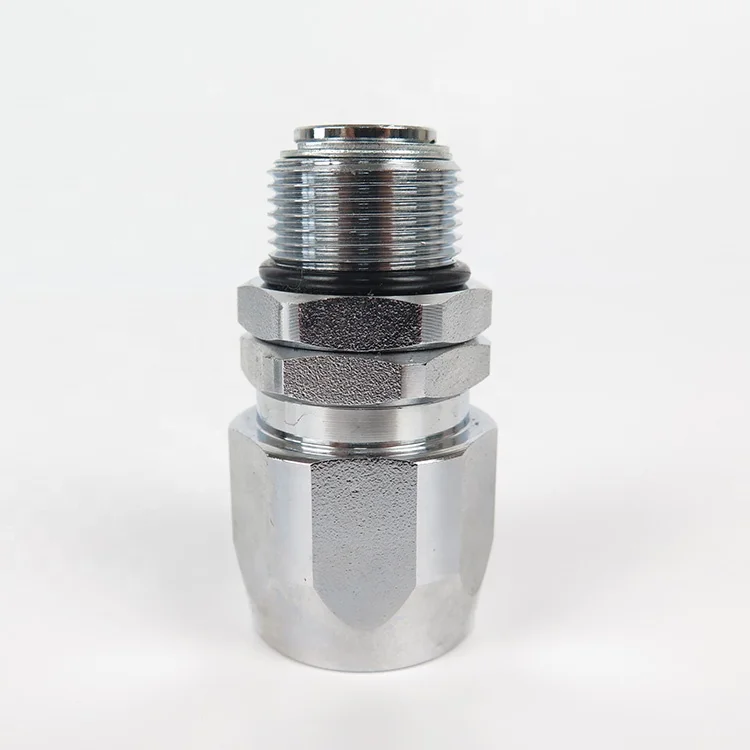 BSP Fuel Dispenser 3/4 Inch Hose Swivel 360 Rotating Connector Fitting