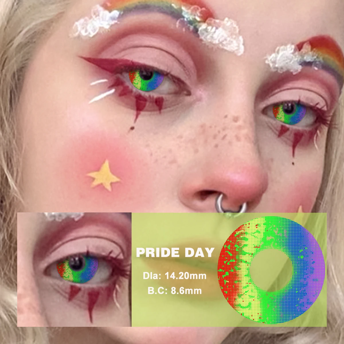 Lalens Anime Eye Colored Contact Lens With Power Realcon Manufacturer Halloween Cosplay Soft Contact Lenses Wholesale