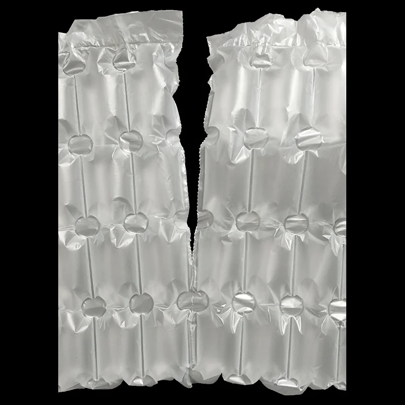 Factory Inflatable food packaging plastic film Air bubble film rolls