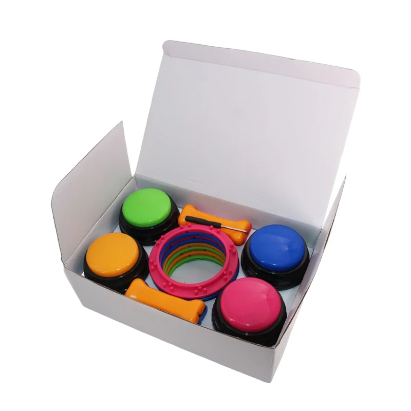 Quality Recordable Button  Communication Speaking Answer  Toys Sound Buttons For Kids Learning