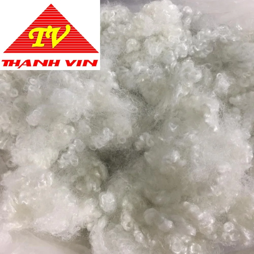 Vietnam fiber 100% polyester production line recycled grade for stuffing pillows sofas - Ms. Mira