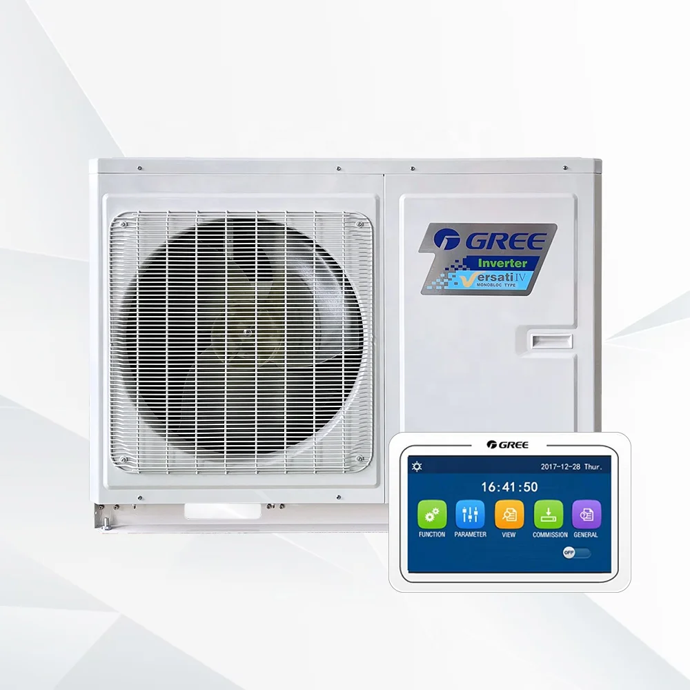 Gree Versati III R32 Monoblock Evi Heat Pump DC Inverter Heating for House Easy Insatllation Italy Pompa di Calore Aria Acqua
