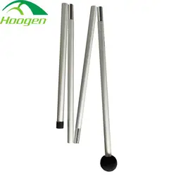 Aluminum 7001 6061 Seamless Pole With Black Ball On Top