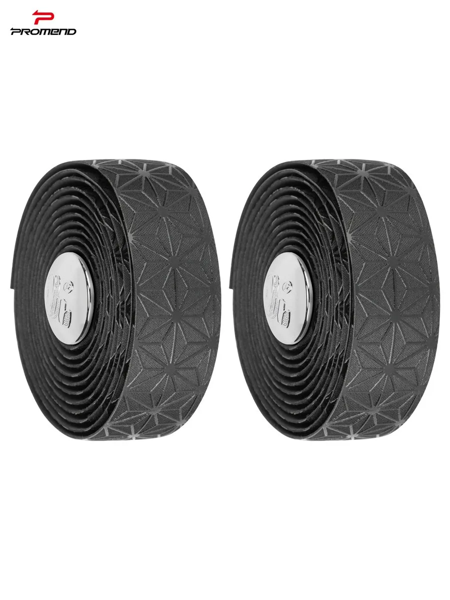 Promend Durable Road Bike handlebar Cover Tape Soft2024New ImitateSupacaz Eva Grip Bike Tape Black Handlebar Road Bike Road Tape