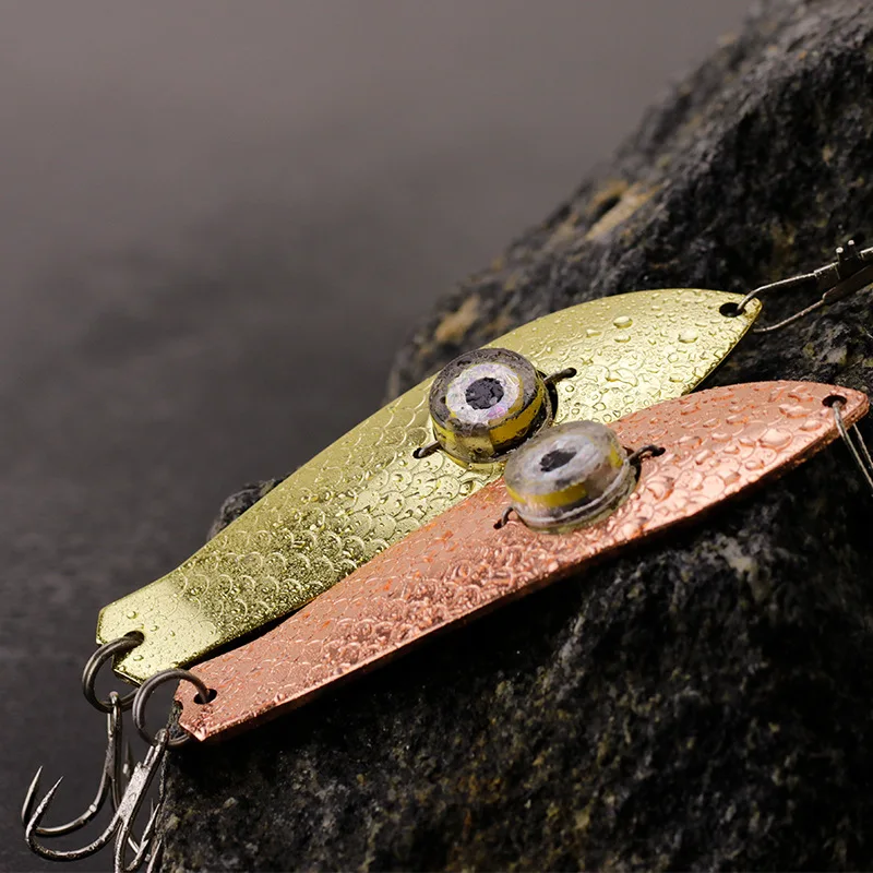 New Spinner baits Fish Lamp 9.5cm 30g Electronic Luminescent Led Underwater Fishing Spoon Lure Fish Light With Hook