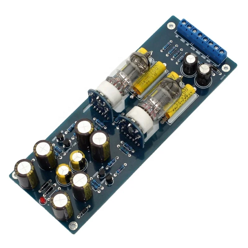 Taidacent AC12V 15w трубчатый Amp 6j1 с хорошим соотношением сигнал-шум