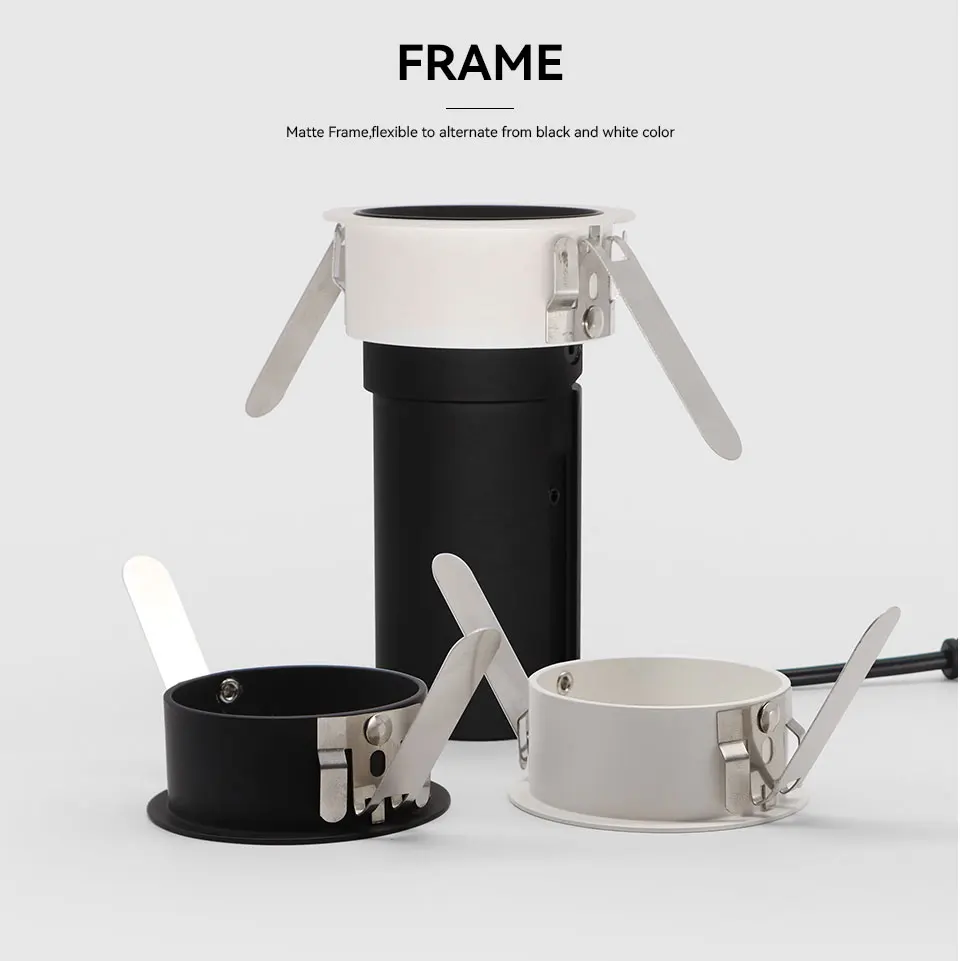 nordic style led mini spot light 35mm 3W 5W for housing led lamp recessed spotlight