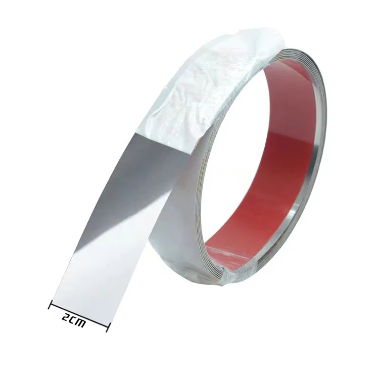 High Quality Stainless Steel flat trim Wall Decorative Trim 201 304  316 Stainless Steel Trim Strip