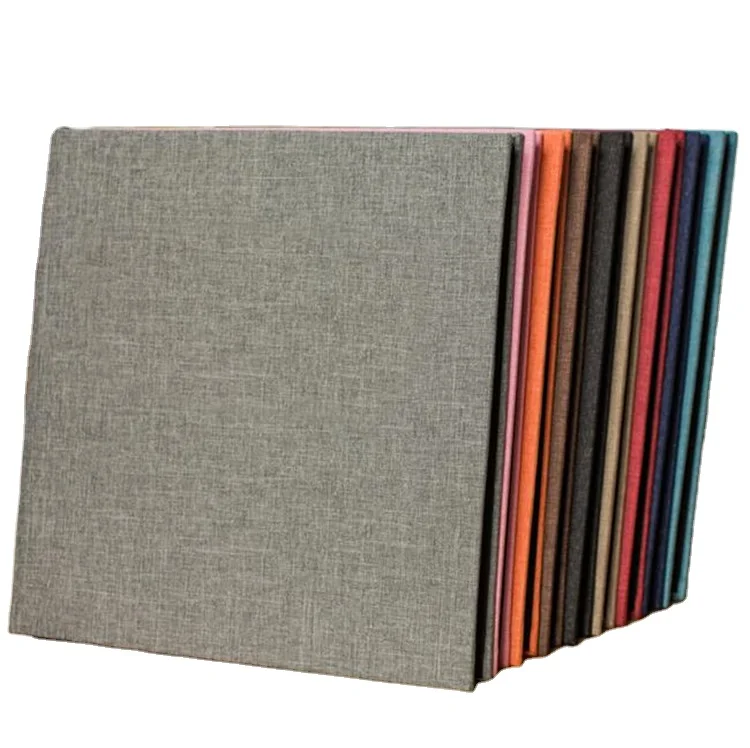 
30 sheets 27x28cm Self-adhesive DIY custom gift blank logo oem hard cover memory book photo wedding albums scrapbook album 