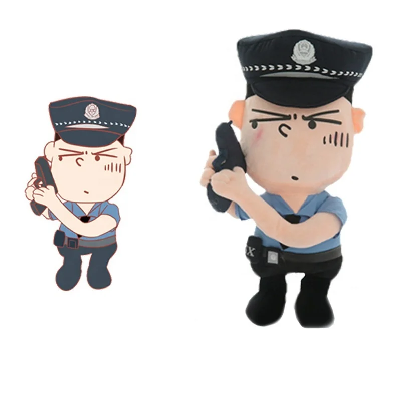 Низкий минимальный заказ Oem Шанхай пользовательские человеческие плюшевые куклы с шляпой