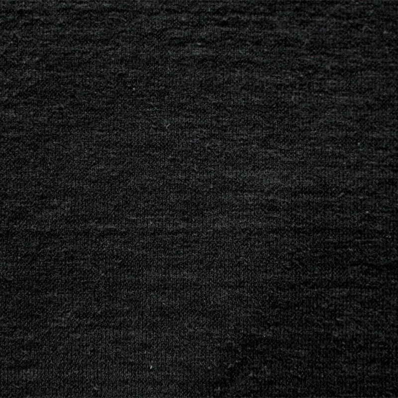 hot selling 175gsm 55% hemp 45% cotton jersey comfortable knitting fabric for clothing t shirt
