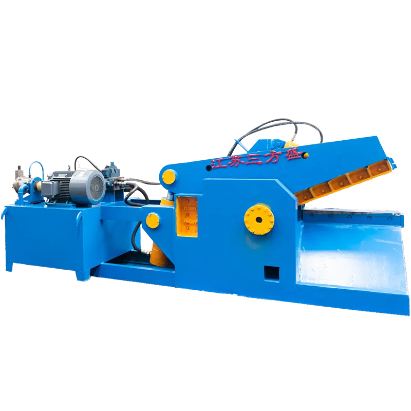 Q43-100 hydraulic shear for scrap metal
