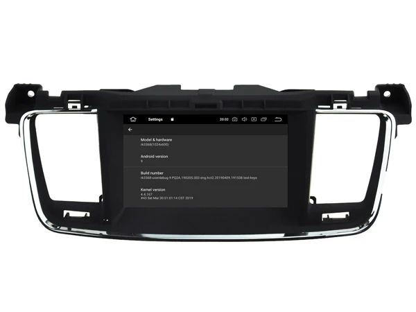 WITSON Android 10 CAR DVD For PEUGEOT 508 WITH CHIPSET 1080P 16G ROM WIFI 3G INTERNET DVR SUPPORT