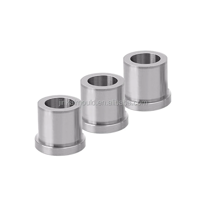 
Wholesale tungsten steel carbide hardened cnc machining polished customized hollow steel guide bushing bearing flange 