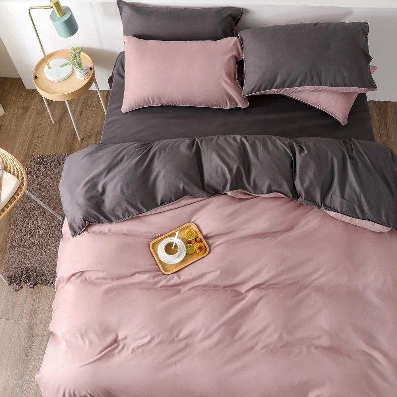 king size 3d bedding set bed sheet 100% cotton satin bed comforter set bedding