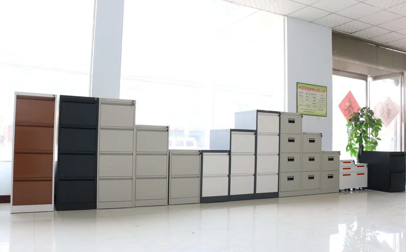 Office 4 Drawer Steel Cabinet Vertical Filing Cabinet Metal Storage Cabinet with 2/3/4/5 drawer For Home & Office