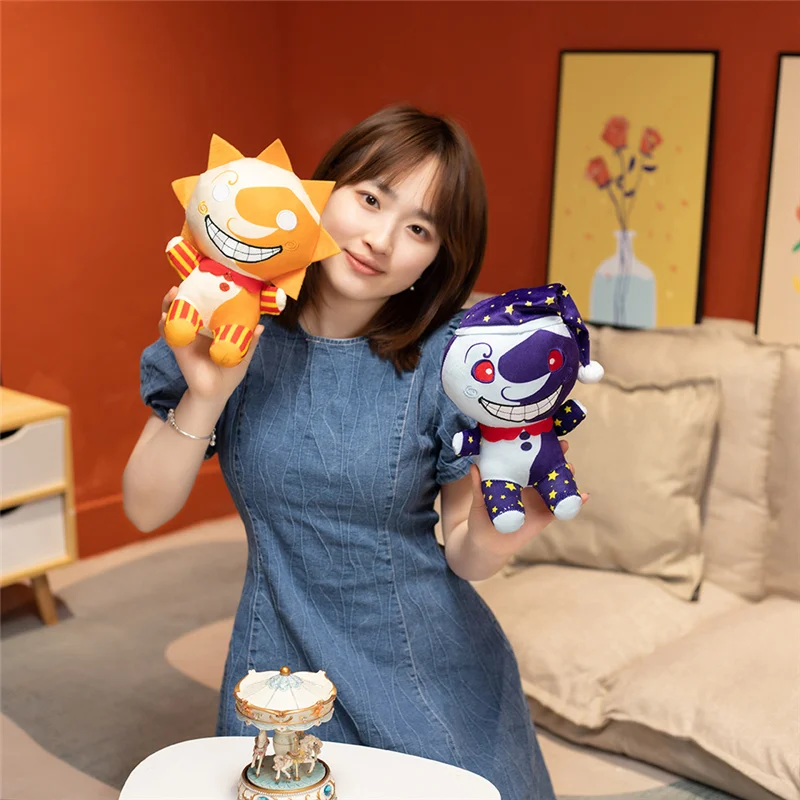 Wholesale OEM ODM Sun Clown Doll Cute Stuffed Plush Toy Children Doll Sleeping Pillow Funny Gift