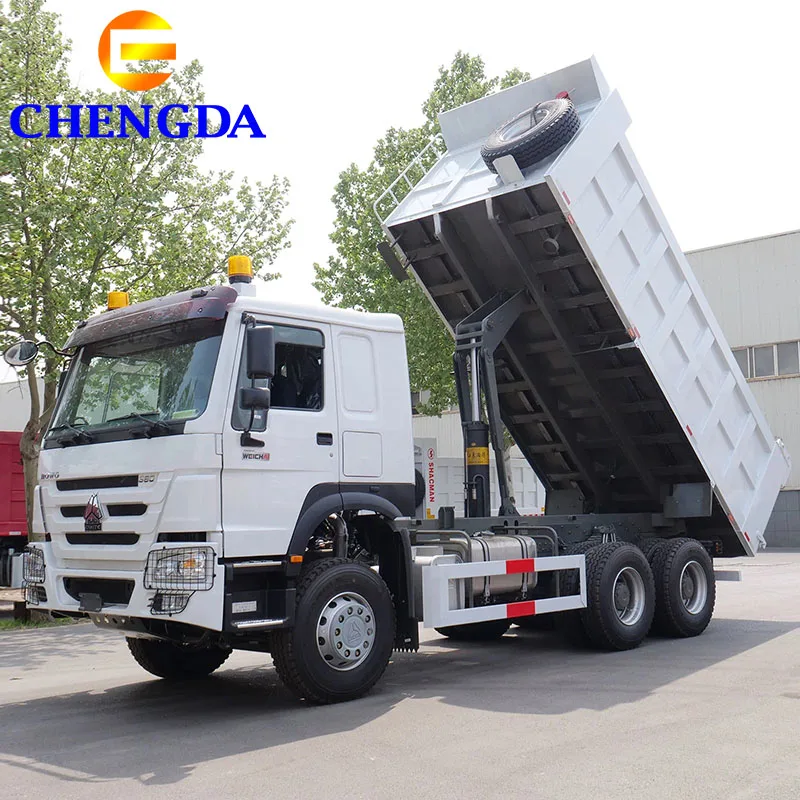 Sino Truck Price New 6x4 Drive Wheel 30 Ton Tipper Dumper Truck Camion Howo Sand Mining Dump Trucks
