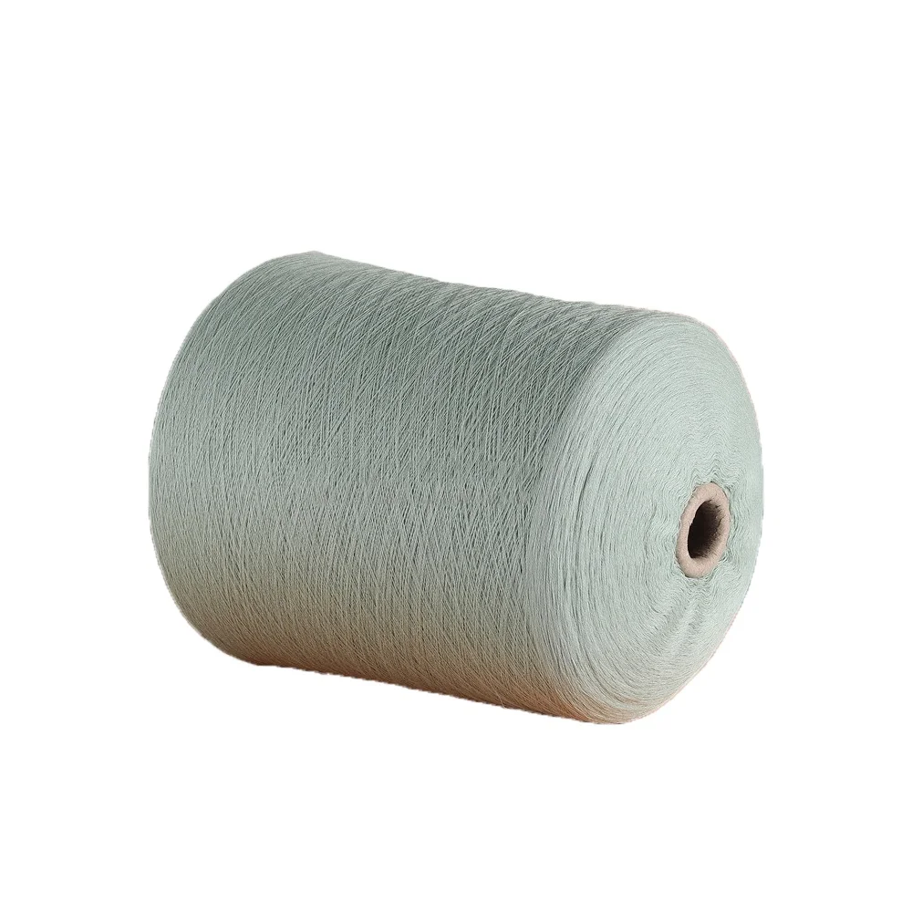 54s/1 - 53% Cototn 47% Acetate Acid Blended Yarn quick drying anti-shrinking sheen elegant acid yarn shorts for machine knitting