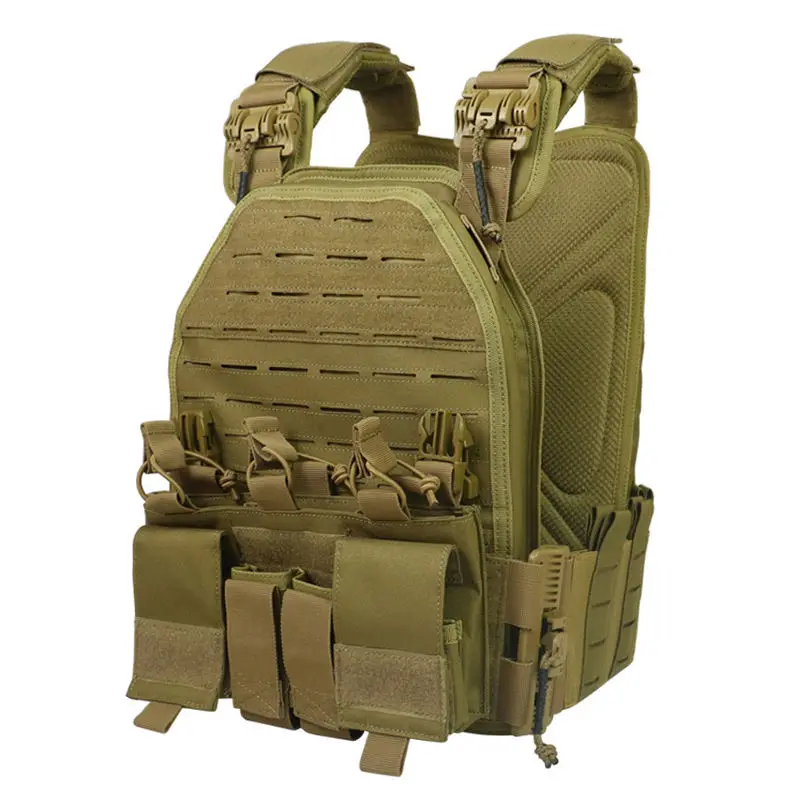 Can be customized for defensive tactical chest vest combat tactical vest