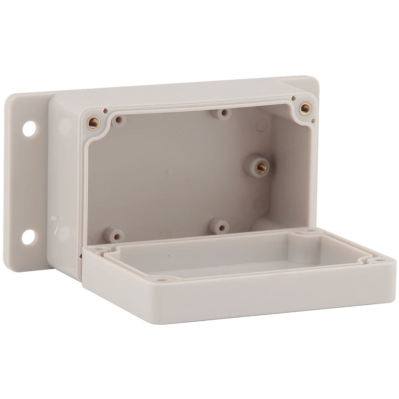 wholesale ABS PVC industrial plastic waterproof electrical junction box IP66 waterproof switch case with ear