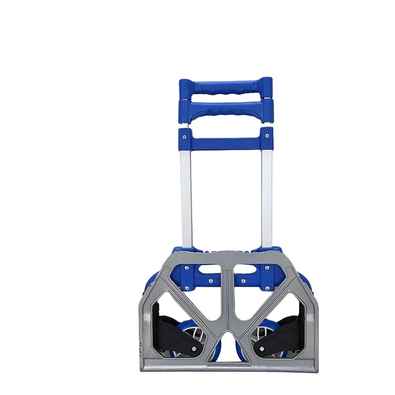 2024 New Arrive  Aluminium Luggage Hand Trolley Telescopic Folding Trolley Cart