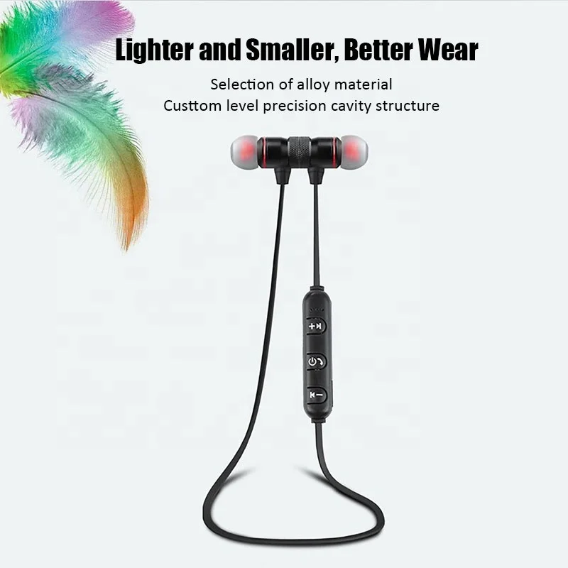 Magnetic Sports Hadphone Headphones Stereo Sleep Band Headphones Wireless BT headphones