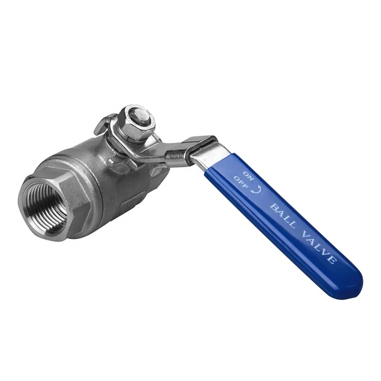 2 шт., женские шаровые краны из нержавеющей стали 1/2 дюйма, SS304 и 316 NPT