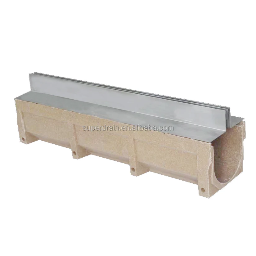 Top  quality custom U-shaped drainage tank concrete drainage system