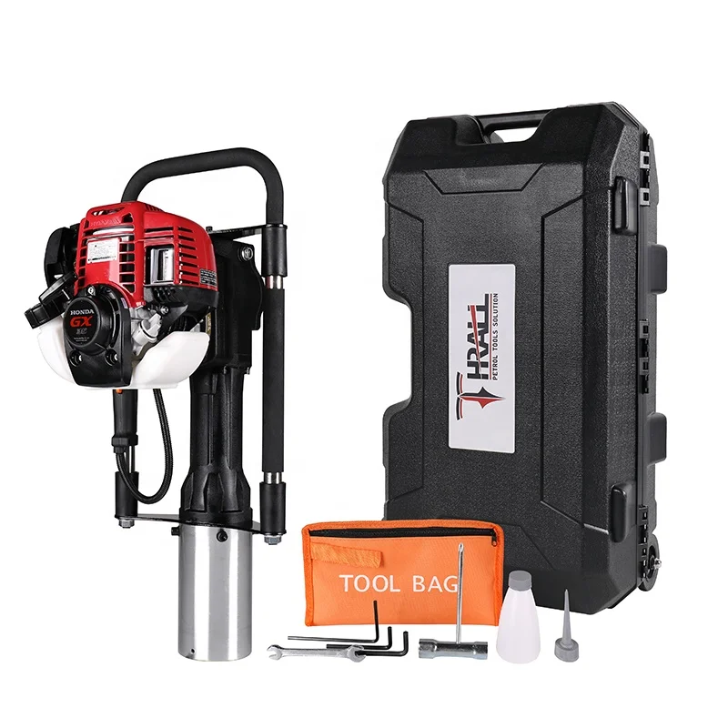 Factory Price Max Post Diam. 100mm Made in China Petrol Post Driver DPD-100 with Honda GX35 Engine