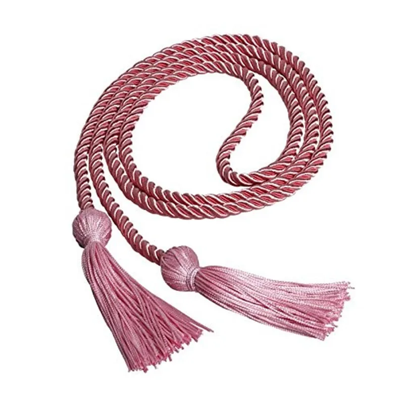 
Factory sell 170cm polyester graduation honor rope doctor tassel hanging 