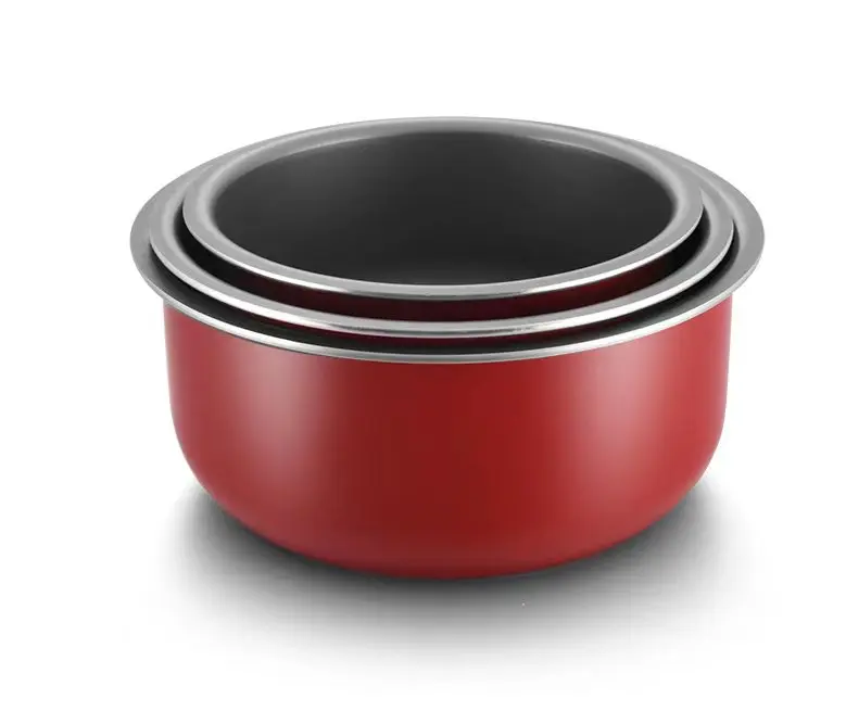 Высококачественная антипригарная алюминиевая посуда, наборы кастрюль для жарки, кастрюль, набор кастрюль со съемной ручкой