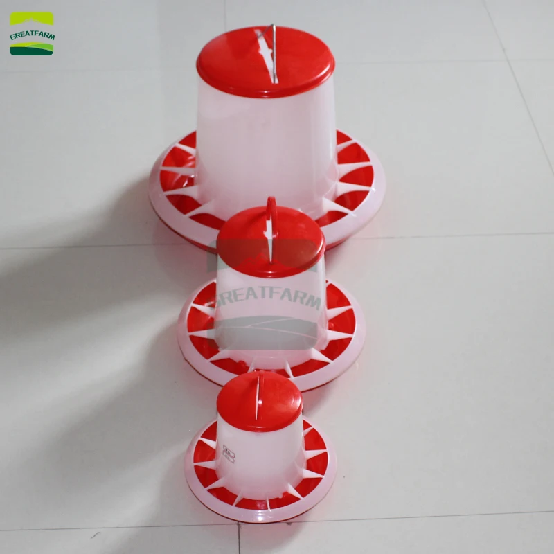 GREAT FARM CHICKEN FARMING Feeder for Broiler and Drinker Chicken Poultry 1.5kg-12kg