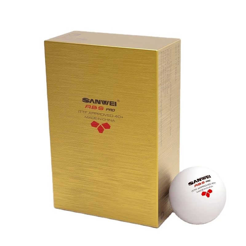 SANWEI 3 star ABS ping pong balls table tennis balls